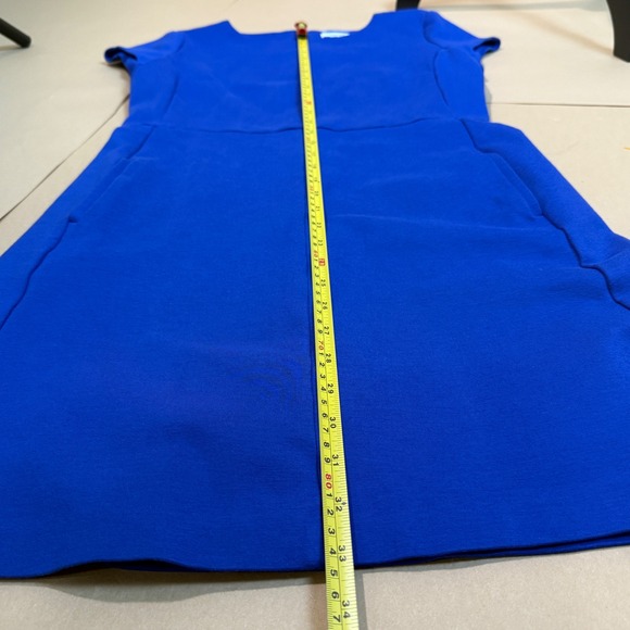 Tyler Boe Sheath Dress - Cobalt Blue Career / Cocktail Dress‎ - Size 4 - Picture 7 of 8